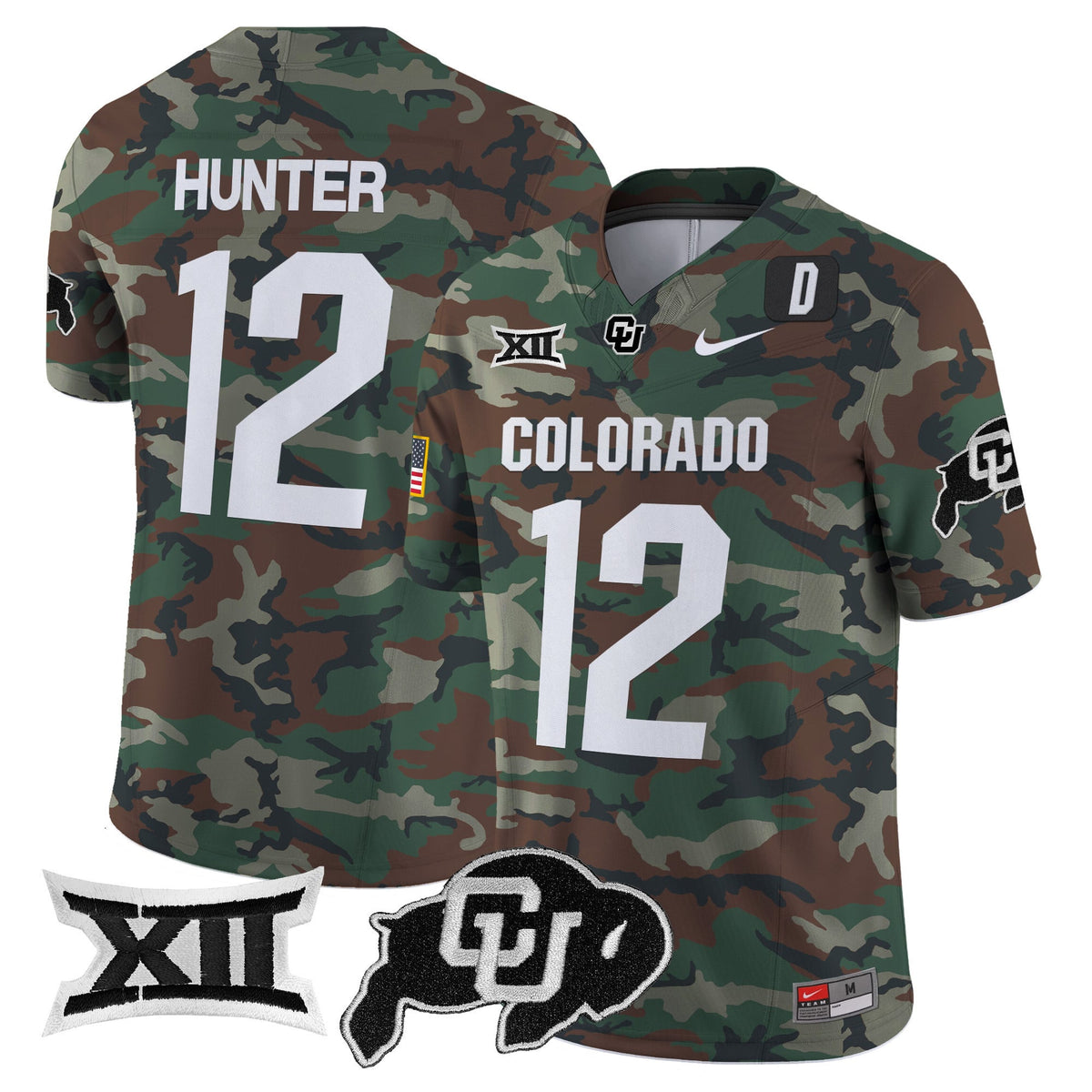 Colorado Buffaloes 2024 Military Vapor Limited Jersey - All Stitched