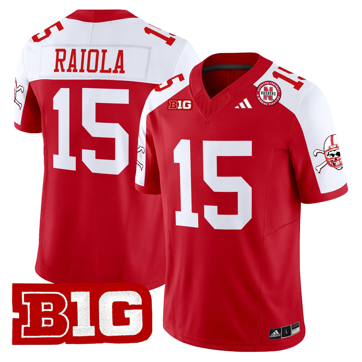 Men's Nebraska Cornhuskers 2025 Vapor Limited Jersey V2 - All Stitched
